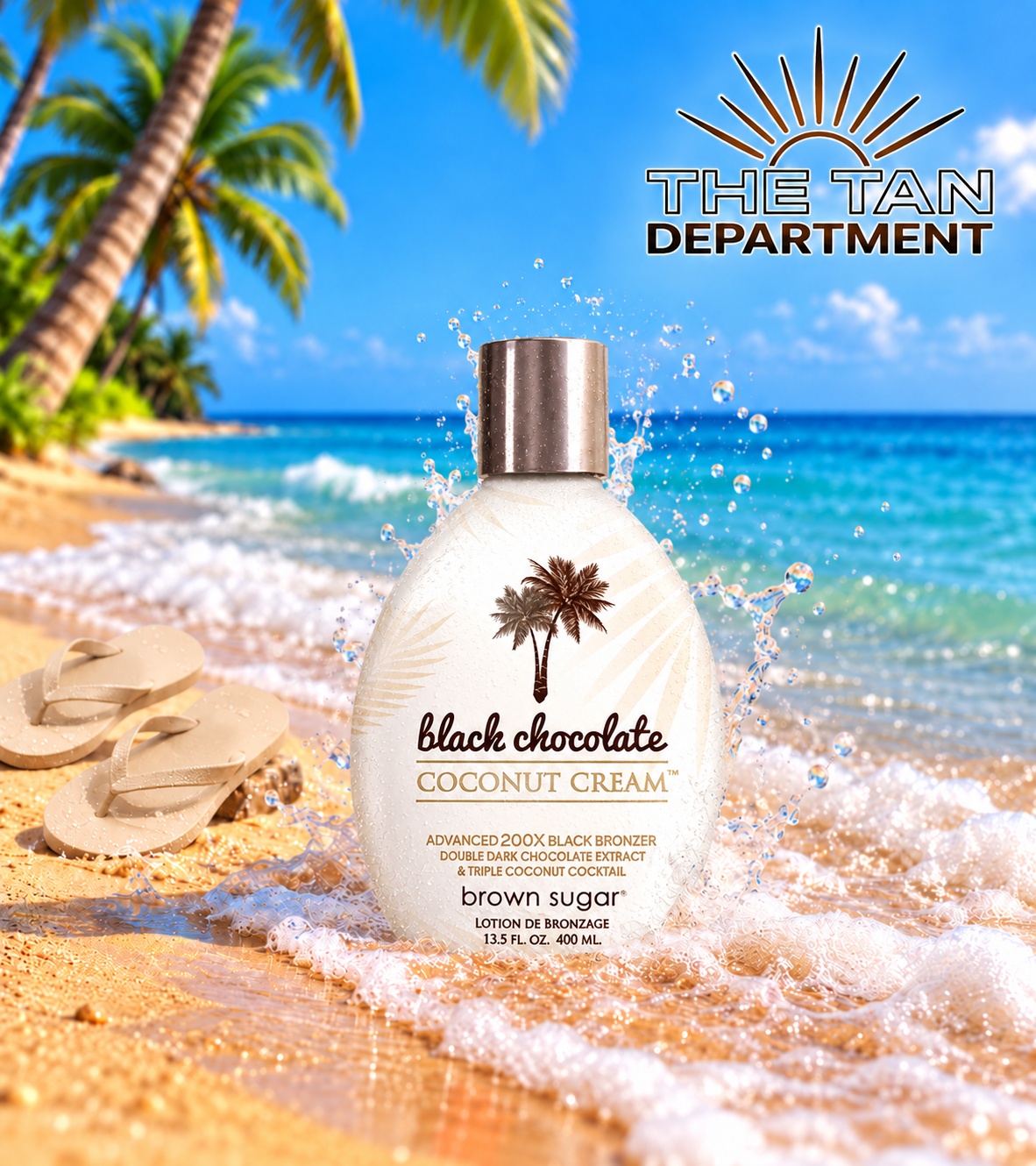 Tan Incorporated Black Chocolate Coconut Cream