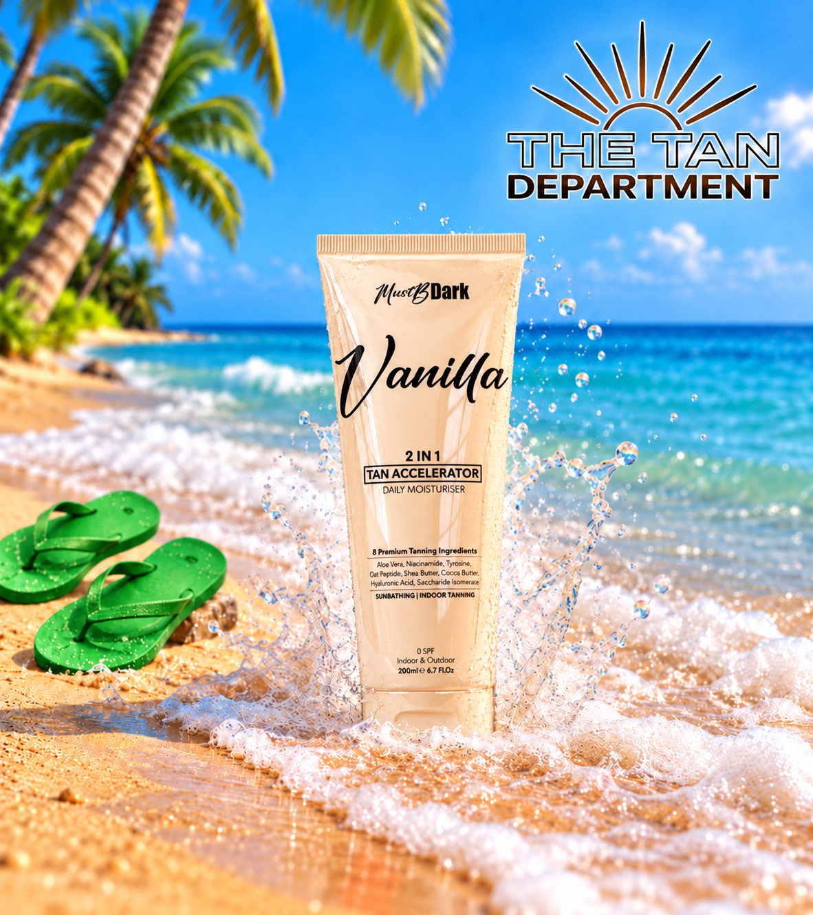 Must B Dark Vanilla Tan Accelerator 200ml
