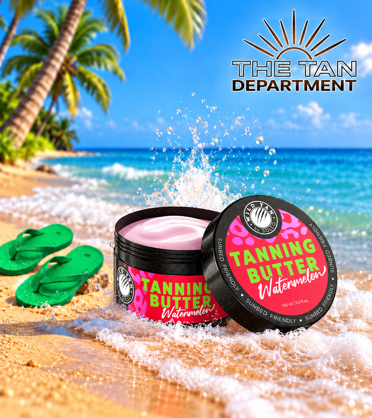 Wild Tan by Soleo (Watermelon) Tanning Butter Tub