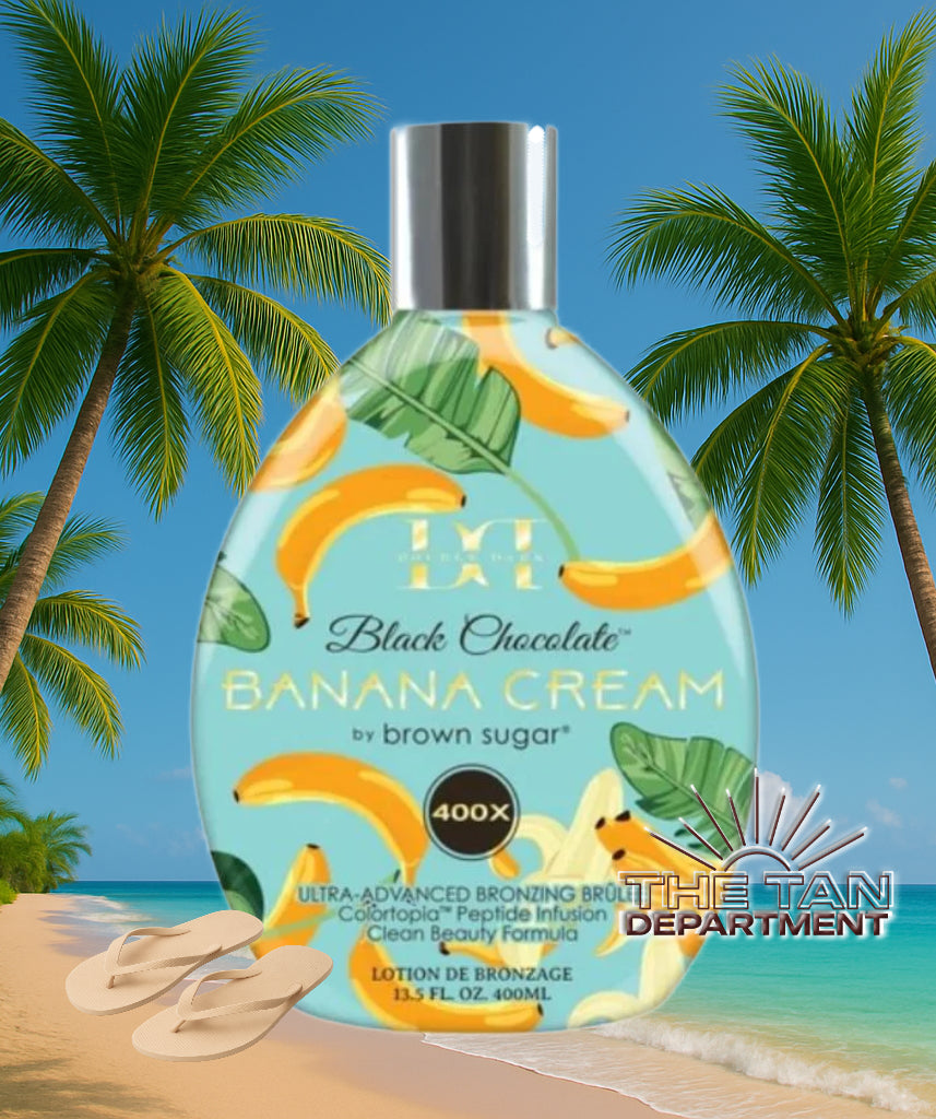 Tan Incorporated Double Dark Black Chocolate Banana Cream