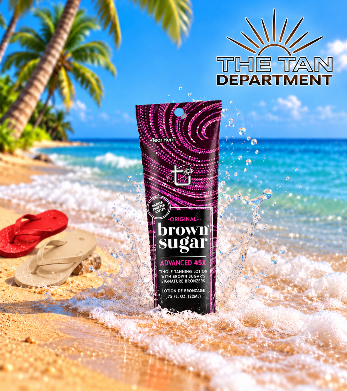 Tan Incorporated Original Dark Brown Sugar 22ML
