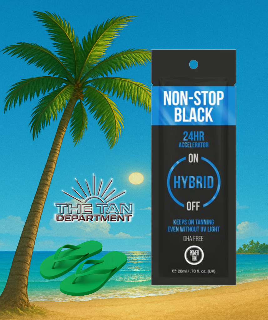 Power Tan Non-Stop Black Hybrid Accelerator