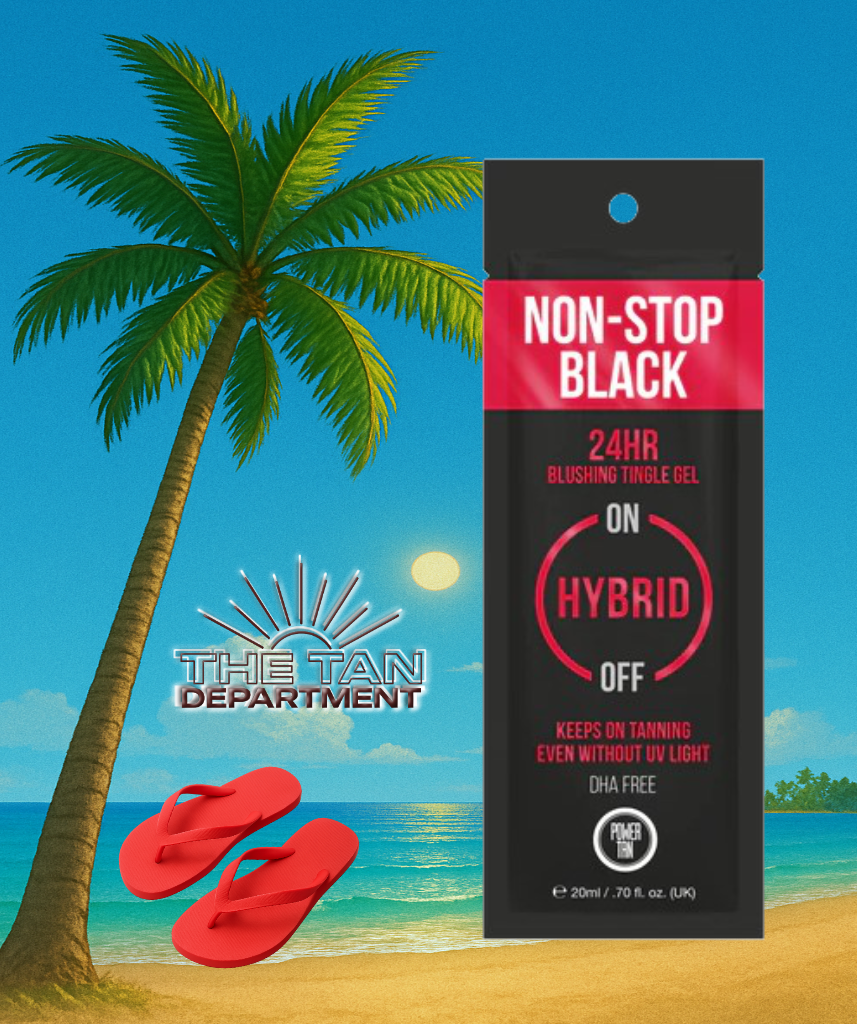 Power Tan Non-Stop Black Hybrid Tingle Gelee