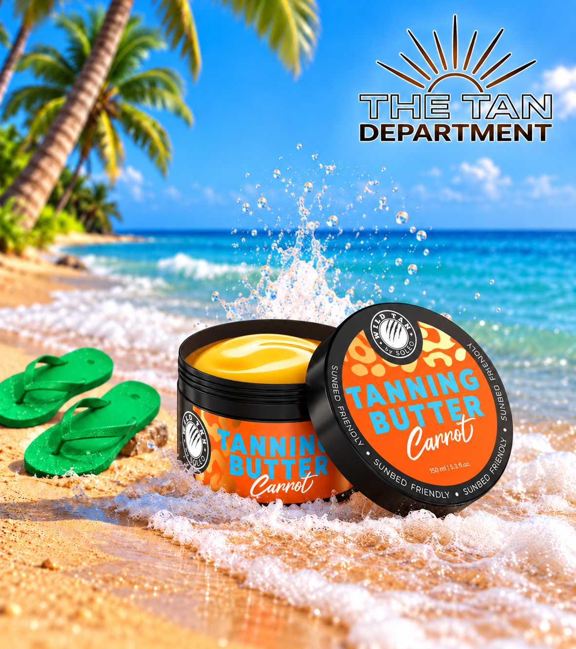 Wild Tan by Soleo (Carrot) Tanning Butter Tub