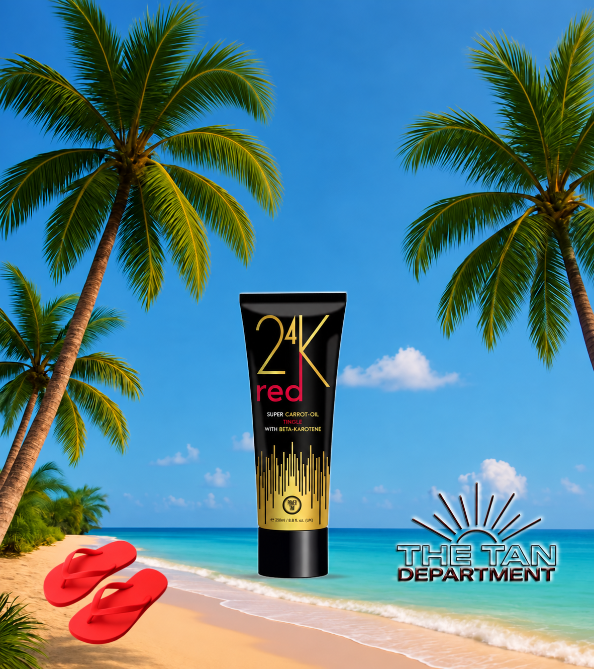 Power Tan 24K Super Carrot Oil Red