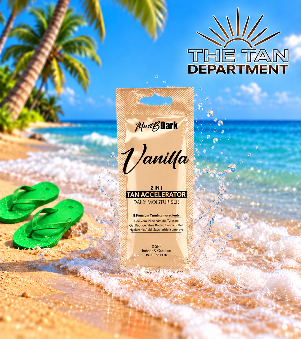 Must B Dark Vanilla Tan Accelerator 15ml