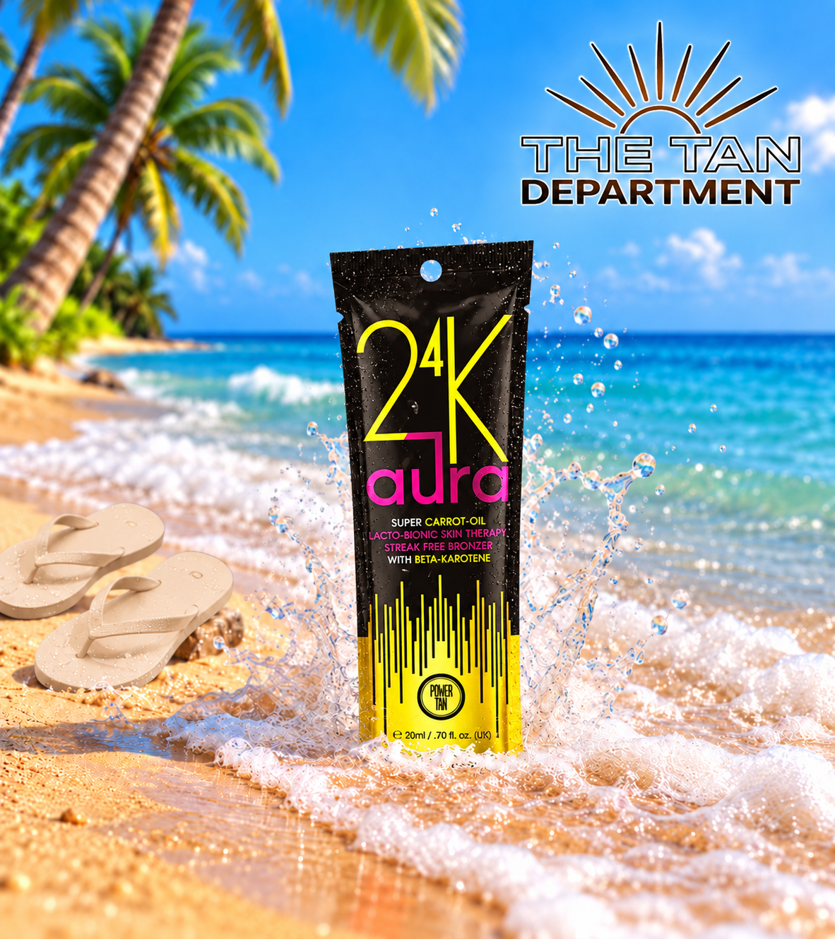 Power Tan 24K Super Carrot Bronzing Oil Aura 20ML