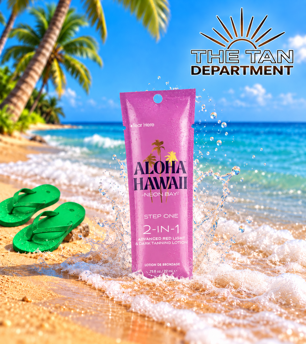 Tan Incorporated Aloha Hawaii Neon Bay 22ML