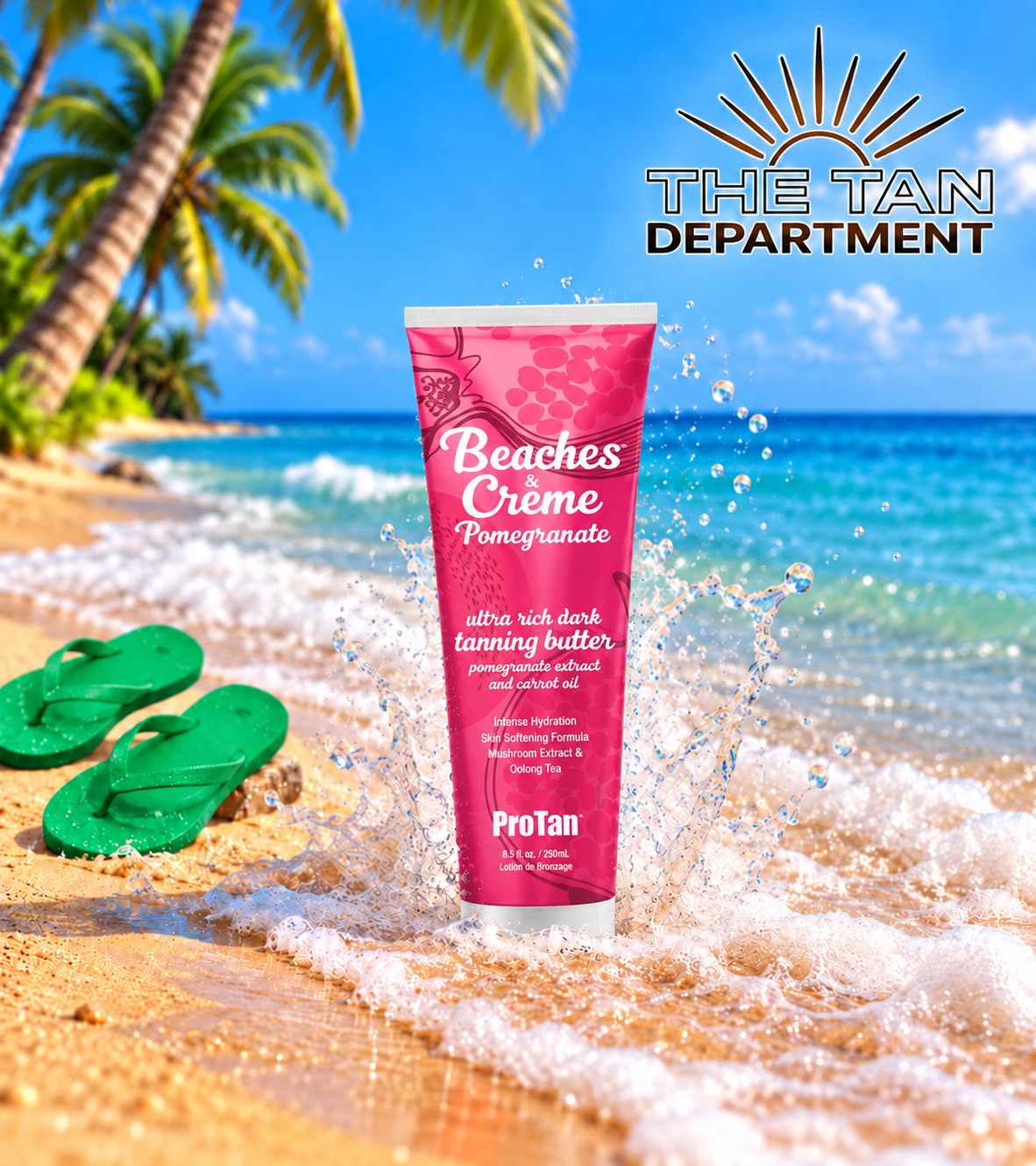 Beaches & Crème Pomegranate 250ML