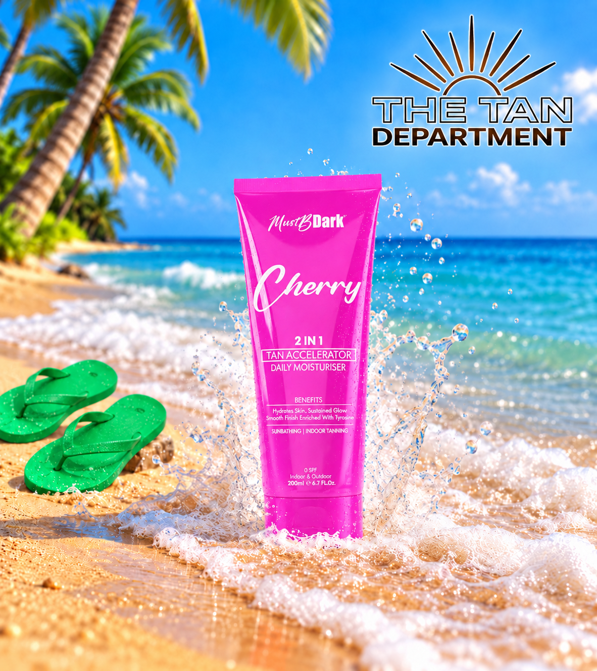 Must B Dark Cherry Tan Accelerator